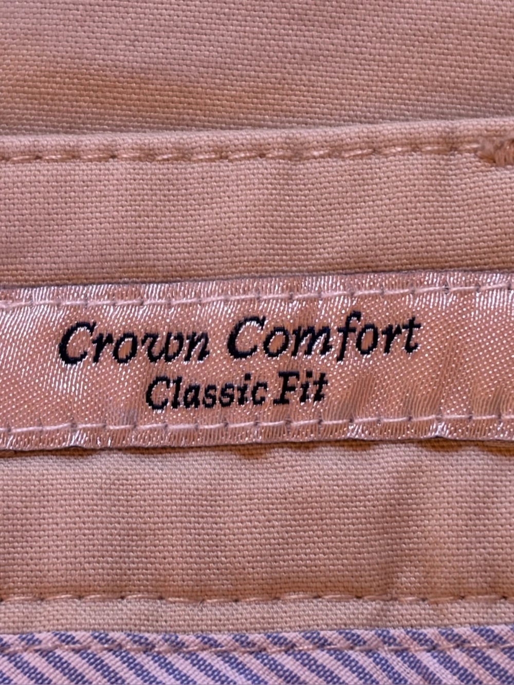 Peter Millar Crown Comfort Classic Fit Khaki Shorts - Picture 6 of 6